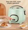 Mini Rice Cooker 1.8L Electric Rice Maker, Portable Non-Stick Rice Cooker with Automatic Keep Warm, Compact Cooker for Rice, Porridge &amp; Soup, Ideal for Home, Dorm, Office &amp; Travel
