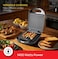 4 Slice Sandwich Maker Grill, Non-Stick Electric Grill with Adjustable Temperature Control, Power Indicator Lights, Easy Clean Grill Plates for Grilled Sandwiches, Panini & Toasts