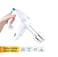 Electric Stand Mixer 2L White, 2-in-1 Hand Mixer with Stand &amp; Bowl, 5 Speed Food Mixer with Dough Hooks and Beaters for Baking, Whipping, Mixing Eggs, Cake Batter &amp; Dough