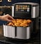 14L Digital Air Fryer Oven with Touch Screen, Healthy Ceramic Non-Stick Coating, Viewing Window & Light, 4 Cooking Functions, Large Family Air Fryer, Oil-Free Cooker