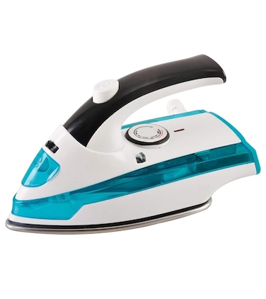 Travel Steam Iron 800W, Portable Mini Iron for Clothes with Non-Stick Soleplate, Adjustable Temperature Control, Compact Handheld Iron for Home &amp; Travel, Random Color