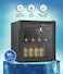 Orvix 50L Beverage Chiller Mini Refrigerator – Glass Door Cooler with Internal LED Light, Black Finish – Compact Bottle Refrigerator for Soda, Water, Juice, Beer & Drinks
