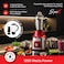 5 in 1 Mixer Grinder 1200W, High Speed Blender with 3 Speed Control, Stainless Steel Jars, Juicer Attachment, Multi-Function Kitchen Appliance for Grinding, Mixing, Blending &amp; Chutney