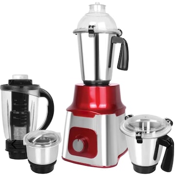 5 in 1 Mixer Grinder 1200W, High Speed Blender with 3 Speed Control, Stainless Steel Jars, Juicer Attachment, Multi-Function Kitchen Appliance for Grinding, Mixing, Blending &amp; Chutney