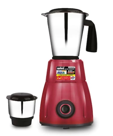 Heavy Duty 2 in 1 Blender and Spice Grinder, 1200ml Stainless Steel Jar, 300ml Chutney & Dry Grinder Jar, Multi-Purpose Kitchen Mixer for Smoothies, Coffee, Nuts & Spices