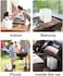 Orvix Car Mini Bar Refrigerator 10L Portable Cooler &amp; Warmer &ndash; 2-in-1 Thermoelectric Mini Fridge with Glass Door, AC/DC for Car &amp; Home, Drinks, Skincare, Snacks &amp; Travel