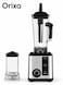 2 in 1 Heavy Duty Commercial Blender, 2.5L Blender with 800ml Grinder Jar, Professional Ice Crusher, 15 Speed Settings, High Power Smoothie &amp; Juice Maker for Restaurant, Caf&eacute; &amp; Home