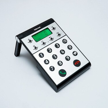 Wireless Intercom Phone T3-M – 1KM Range, 20 Channels, 999 Intercom Connection, Caller ID Display, 2000mAh Rechargeable Battery, One-Touch Broadcast