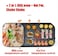 2 in 1 Electric BBQ Grill &amp; Hot Pot, Smokeless Non-Stick Korean BBQ Grill with Shabu Shabu Hot Pot, Electric Indoor Barbecue Grill with Adjustable Temperature, Family Party Cooking