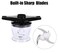 4 in 1 Hand Blender, Multifunction Immersion Stick Blender with Whisk, Chopper & Mixing Beaker, 5-Speed + Turbo Electric Blender Mixer for Smoothies, Soups, Baby Food & Purees