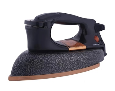 Heavy Weight Dry Iron with Auto Shut-Off, Ceramic Coated Soleplate , Electric Dry Iron with Adjustable Temperature Control, Overheat Protection, Non-Stick Iron for Home & Clothes