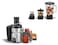 4 in 1 Juicer Blender Grinder Chopper   Powerful Electric Fruit Juicer Extractor with 2 Speed Control   Multi Function Mixer Blender for Juice, Smoothies, Grinding    Compact Kitchen Appliance