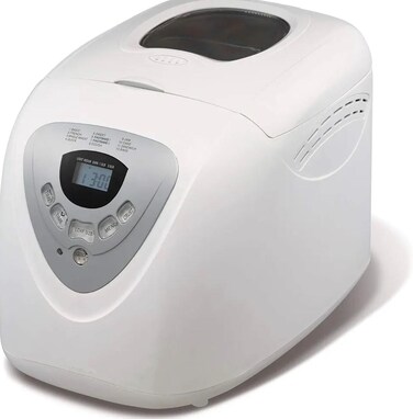 Automatic Bread Maker Machine with LCD Control   600W Quiet Operation Bread Baking Machine with Multiple Programs, Light Medium Dark Crust Settings, Keep Warm Function &amp; Homemade Loaf Maker