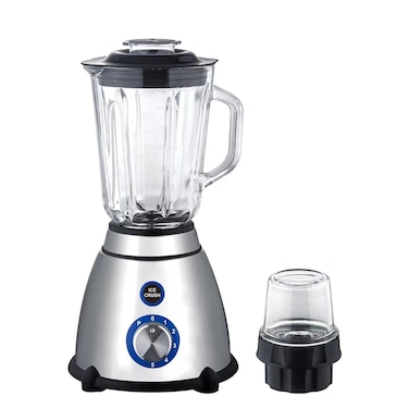 2 in 1 Blender Grinder 1.8L High Power with Ice Crusher, 5 Speed Control, Smoothie Blender, Coffee &amp; Spice Grinder, Stainless Steel Blades, Kitchen Mixer for Juices, Masala, Herbs, Nuts &amp; Shakes