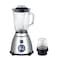 2 in 1 Blender Grinder 1.8L High Power with Ice Crusher, 5 Speed Control, Smoothie Blender, Coffee &amp; Spice Grinder, Stainless Steel Blades, Kitchen Mixer for Juices, Masala, Herbs, Nuts &amp; Shakes