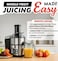 4 in 1 Digital Juicer Extractor Machine, Heavy Duty Stainless Steel Juice Maker with 6 Speeds, Wide Feeding Chute, Self Cleaning Function, Juice & Pulp