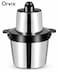 Orvix 6L Electric Food Chopper 600W, Stainless Steel Meat Grinder & Vegetable Cutter, Large Capacity Food Processor with Sharp Stainless Steel Blades for Meat, Vegetables, Fruits & Nuts
