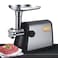 Silvonix Electric Meat Grinder 3000W Heavy Duty Stainless Steel Ultra Powerful 3-in-1 Meat Mincer with Sausage Maker, Kubbe Tool & Multiple Grinding Plates