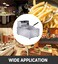 Electric Deep Fryer 6L Commercial Deep Fat Fryer with Frying Basket, Stainless Steel Countertop Fryer, Adjustable Temperature Control, Professional Oil Fryer for French Fries, Chicken, Fish &amp; Donuts