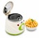 Mini Electric Deep Fryer 1L, Adjustable Thermostat 100-190&deg;C, Stainless Steel Deep Fat Fryer with Frying Basket, Non-Stick Oil Tank for French Fries, Chicken, Fish &amp; Snacks