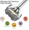 Hand Blender 16000RPM Powerful Copper Motor, Multi-Speed Immersion Stick Blender, Stainless Steel Blades, Electric Hand Mixer for Smoothies, Soups, Baby Food, Purees & Sauces