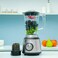 Heavy Duty Blender 1.8L, Ice Crush Blender with Coffee & Spice Grinder, 2-Speed Control, Stainless Steel Blades, Smoothie Maker for Juices, Masala, Herbs, Nuts & Ice