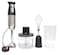 Multi-Function 4 in 1 Hand Blender, 5-Speed Adjustable Immersion Blender with Turbo, Whisk, Food Chopper &amp; Measuring Cup for Blending, Chopping &amp; Whisking
