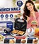 3 in 1 Sandwich Grill &amp; Waffle Maker, Interchangeable Non-Stick Plates for Sandwiches, Waffles &amp; Grilling, Electric Snack Maker for Home Kitchen