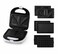 3 in 1 Breakfast Maker, Sandwich Toaster, Grill & Waffle Machine with Removable Non-Stick Plates, Easy-Clean Electric Sandwich Press