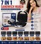 7 in 1 Multi Snack Maker, Electric Sandwich Maker with Interchangeable Non-Stick Plates for Sandwiches, Waffles, Donuts, BBQ, Muffins & Grill