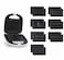 7 in 1 Sandwich Maker, Waffle Maker, Grill, Donut, BBQ & Muffin Machine with Removable Non-Stick Plates for Home Kitchen