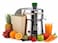 Stainless Steel Juice Extractor, Electric Juicer Machine with Large Pulp Container, Wide Feed Chute, Powerful Motor for Fresh Fruit &amp; Vegetable Juice