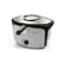 Deep Fryer 1.5L Stainless Steel with Viewing Window, Adjustable Temperature Control, Detachable Enamel Oil Tank, Filter Basket, Electric Fryer for French Fries, Chicken, Fish &amp; Home Kitchen