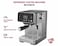 Professional Espresso Coffee Machine Stainless Steel, 20 Bar ULKA Pump with Digital Touch Screen, Milk Frothing Steam Wand, Aluminum Boiler, 1.5L Water Tank for Espresso, Cappuccino &amp; Latte