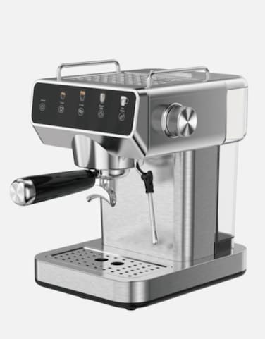Professional 20 Bar Espresso Machine with 51mm Filter Holder, High Pressure Coffee Maker for Espresso, Cappuccino & Latte, Café Style Brewing Machine for Home & Office