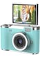 HD Digital Camera 48MP with 2.4 Inch Flip Screen, Compact Vlogging Camera, Rechargeable Point &amp; Shoot Camera for Photography, Selfies, Travel, Video Recording &amp; Gifts