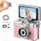 Thumb Size Mini Digital Camera, 1080P HD Pocket Camera with Flip LCD Screen, Built-In Flash, Keychain Strap, Rechargeable Camera for Travel, Study, Kids & Everyday Photography