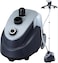 Upright Garment Steamer 1.6L Water Tank, Fast 30-Second Heating, 32g/min Steam Output, Adjustable Height Telescopic Stand Clothes Wrinkle Remover for Home, Office &amp; Travel, Black &amp; Grey