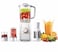 3 in 1 Blender 400W with 1.5L BPA-Free Jar, Blender, Chopper &amp; Grinding Mill, Copper Motor, Fruit Juice Filter &amp; Strainer, Multi-Purpose Kitchen Food Processor, ESMA Approved, 1-Year Warranty