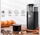 Electric Coffee Grinder 150W with 60g Capacity, Stainless Steel Blades, Adjustable Grinding Control, Transparent Cover, Compact Grinder for Coffee Beans, Nuts, Herbs, Spices
