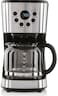 Drip Coffee Maker 900W 1.5L, Automatic Filter Coffee Machine with Anti-Drip System, Removable Filter Holder, Automatic Shut-Off, Water Level Indicator & Stainless Steel Finish
