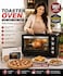 Electric Oven Toaster, 35L, 2800w Convection Rotisserie &amp; Oven Lamp, 4 Knobs Tray, Rack, Handle, 7-Functions Control, Adjustable Thermostat