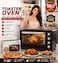 Electric Oven Toaster 55L, 2800W Convection Oven with Rotisserie, Grill & Baking Functions, 7 Cooking Modes, Adjustable Thermostat, 60-Minute Timer, Oven Lamp, Tray & Rack