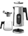 2-in-1 Electric Tea Maker & Kettle – 1500W Stainless Steel Electric Kettle, 1.7L Fast Boil Water Heater, Auto Shut-Off & Boil-Dry Protection, BPA-Free, Tea Coffee & Hot Water Maker