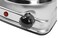 Electric Hot Plate 1500W Single Burner, Portable Stainless Steel Hotplate with Adjustable Thermostatic Temperature Control & Overheat Protection