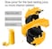 Heavy Duty Slow Juicer, Masticating & Centrifugal Cold Press Juicer, 130mm Extra Wide Feed Chute, High Juice Yield, Powerful Motor, Juice Extractor for Fruits & Vegetables, Easy to Clean