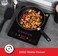 Single Infrared Hot Plate, Digital Display Electric Cooktop with 12 Power Levels, Timer Function, 6 Cooking Modes, Portable Countertop Burner for Hot Pot, BBQ, Stir Fry, Steam, Warm &amp; Heat