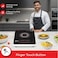 Single Infrared Hot Plate, Digital Display Electric Cooktop with 12 Power Levels, Timer Function, 6 Cooking Modes, Portable Countertop Burner for Hot Pot, BBQ, Stir Fry, Steam, Warm &amp; Heat