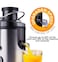 2 Speed Electric Centrifugal Juicer, Stainless Steel Juice Extractor with Wide Feed Chute, Powerful Fruit & Vegetable Juicer, Anti-Drip Juice Maker