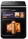 Panasonic Air Fryer NF-CC600, 6 liters, Gentle steam, Viewing window, Top & Bottom heating, LED touch panel with 11 preset menu + FREE Panasonic 1 Home Appliance GIFT